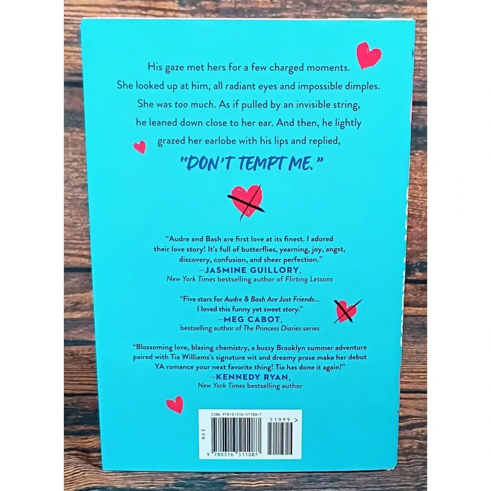 Audre & Bash Are Just Friends Tia Williams Hardcover YA Romance‎ GMA Book Club